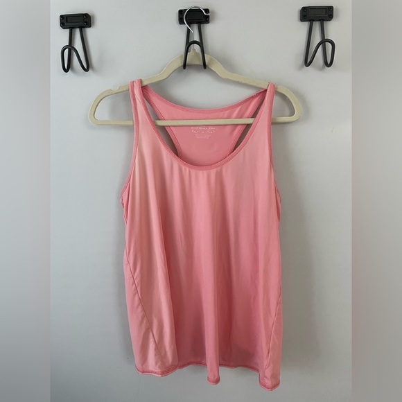 Southern Tide Tops - Southern Tide, women’s small, pink nylon spandex racerback tulip hem tank top